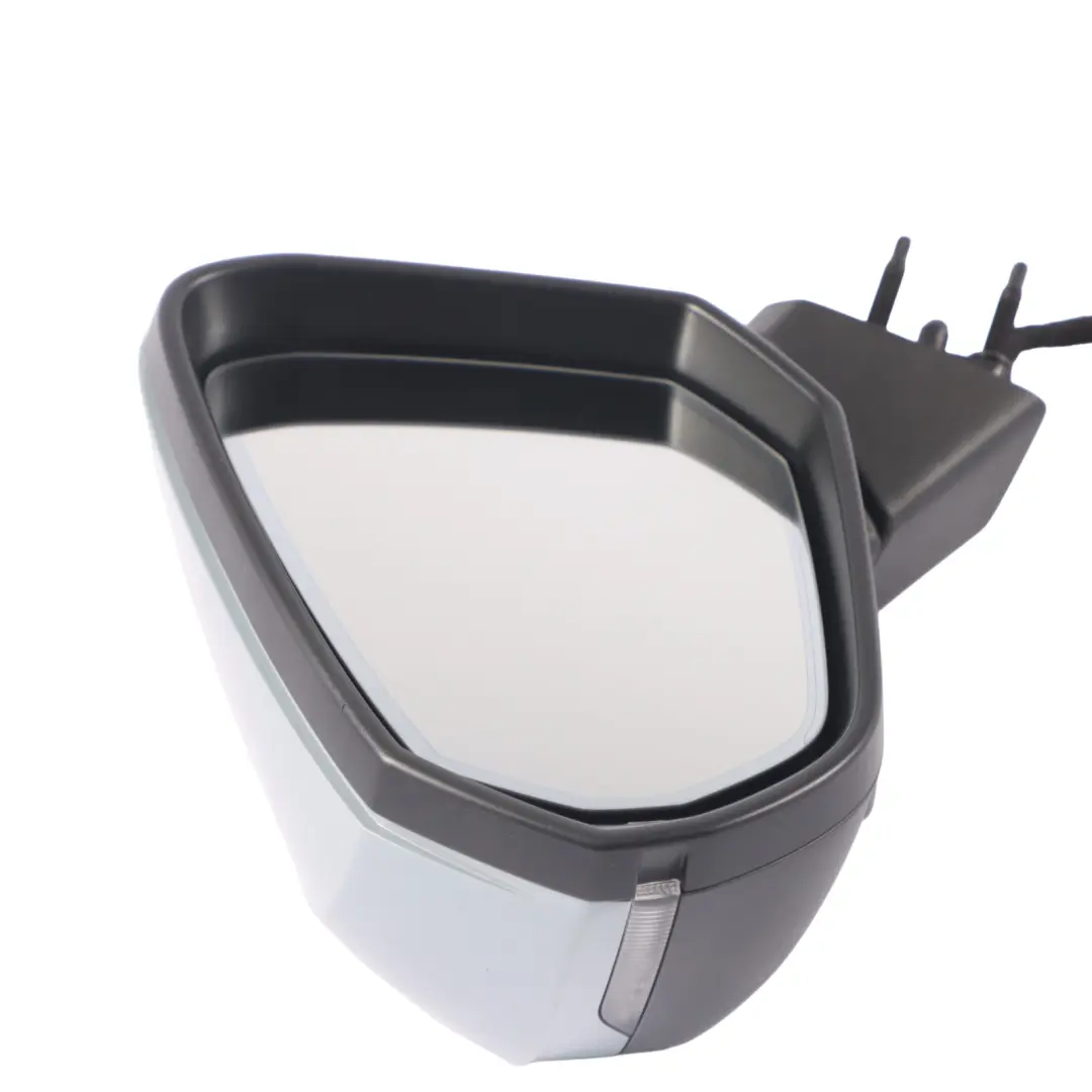 Audi Q2 Wing Mirror Door Left N/S Heated Power Fold Arrow Grey Pearl Effect Z7W - SKU RHD-81C857409C-AGR - Part number 81C857409C