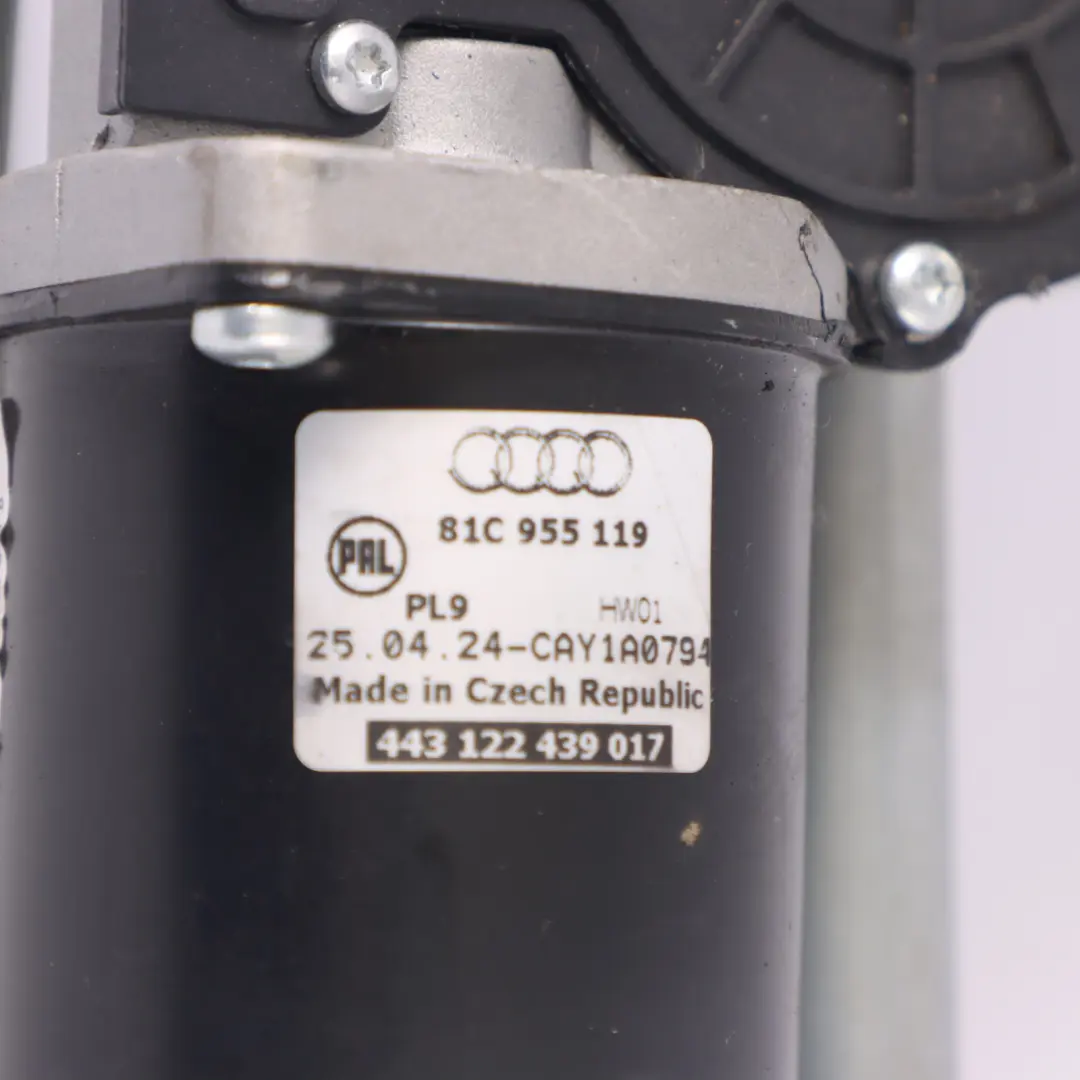 Front Windscreen Wiper Motor Linkage Mechanism to Audi Q2 GA with Part number 81C955023B Audi Q2 GA Front Windscreen Wiper Motor Linkage Mechanism - SKU RHD-81C955023B - Part number 81C955023B