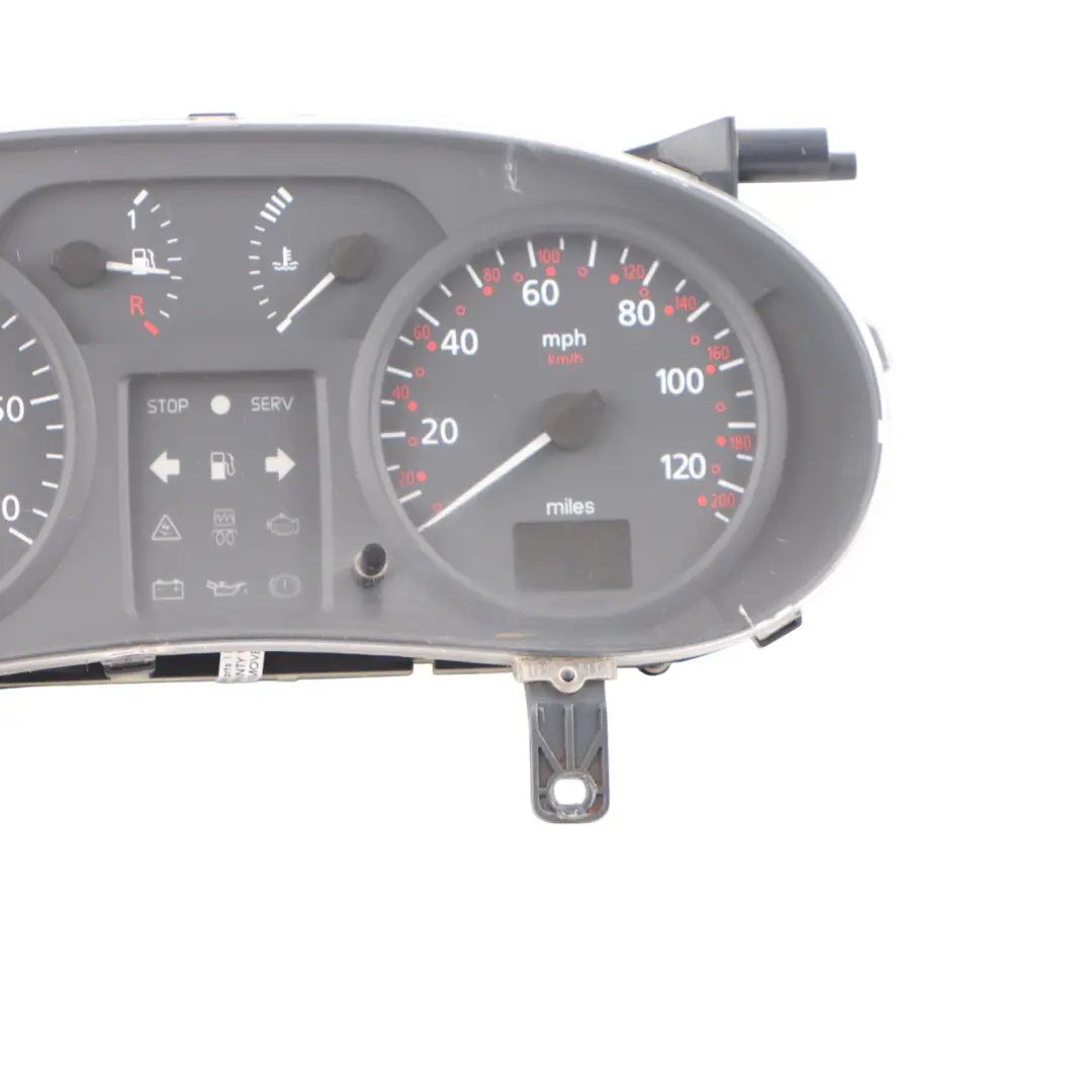 Speedometer Instrument Cluster Diesel Manual to NIssan Primastar X83 with Part number 8200252453 NIssan Primastar X83 Speedometer Instrument Cluster Diesel Manual - SKU RHD-8200252453 - Part number 8200252453