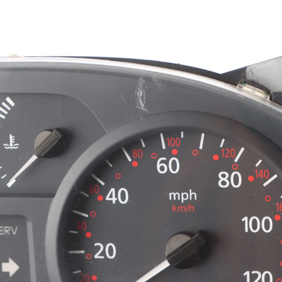 Speedometer Instrument Cluster Diesel Manual to NIssan Primastar X83 with Part number 8200252453 NIssan Primastar X83 Speedometer Instrument Cluster Diesel Manual - SKU RHD-8200252453 - Part number 8200252453