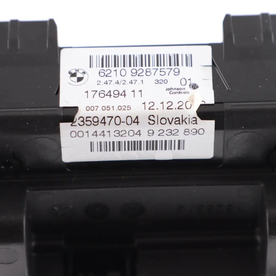  Speedo Cluster BMW X3 F25 X5 F15 Diesel Instrument Clocks Automatic 9287579 - SKU RHD-8794197 - Part number 8794197