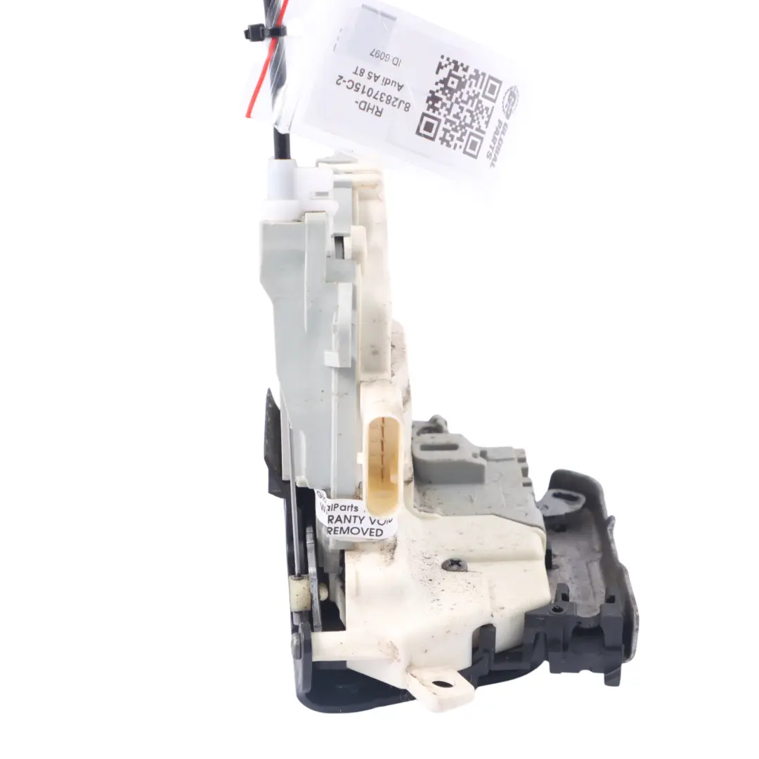 Front Door Lock Actuator Mechanism Left N/S Passenger Side to Audi A5 8T with Part number 8J2837015C Audi A5 8T Front Door Lock Actuator Mechanism Left N/S Passenger Side - SKU RHD-8J2837015C-2 - Part number 8J2837015C
