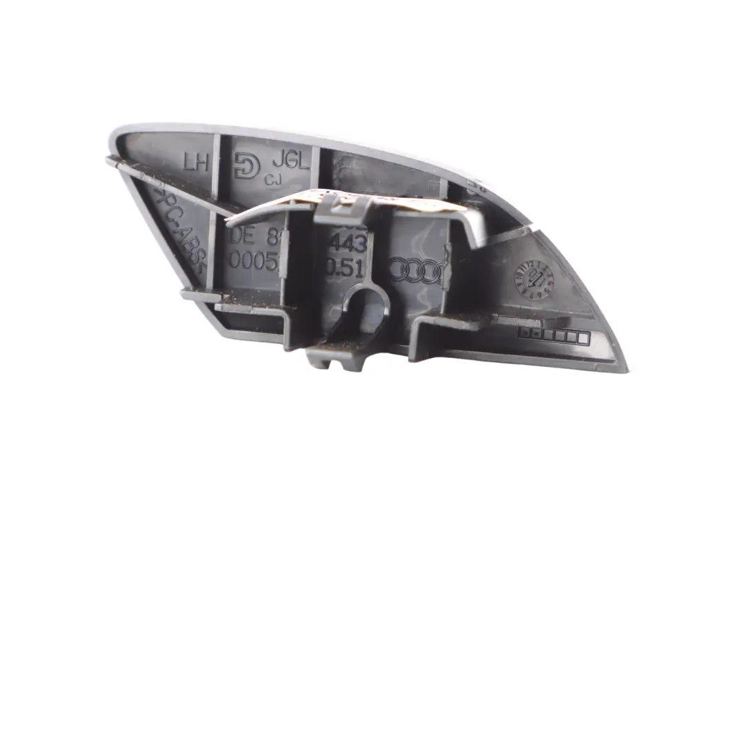 Front Left N/S Door Grab Handle Trim Cover to Audi TT 8J with Part number 8J2867443 Audi TT 8J Front Left N/S Door Grab Handle Trim Cover - SKU RHD-8J2867443 - Part number 8J2867443