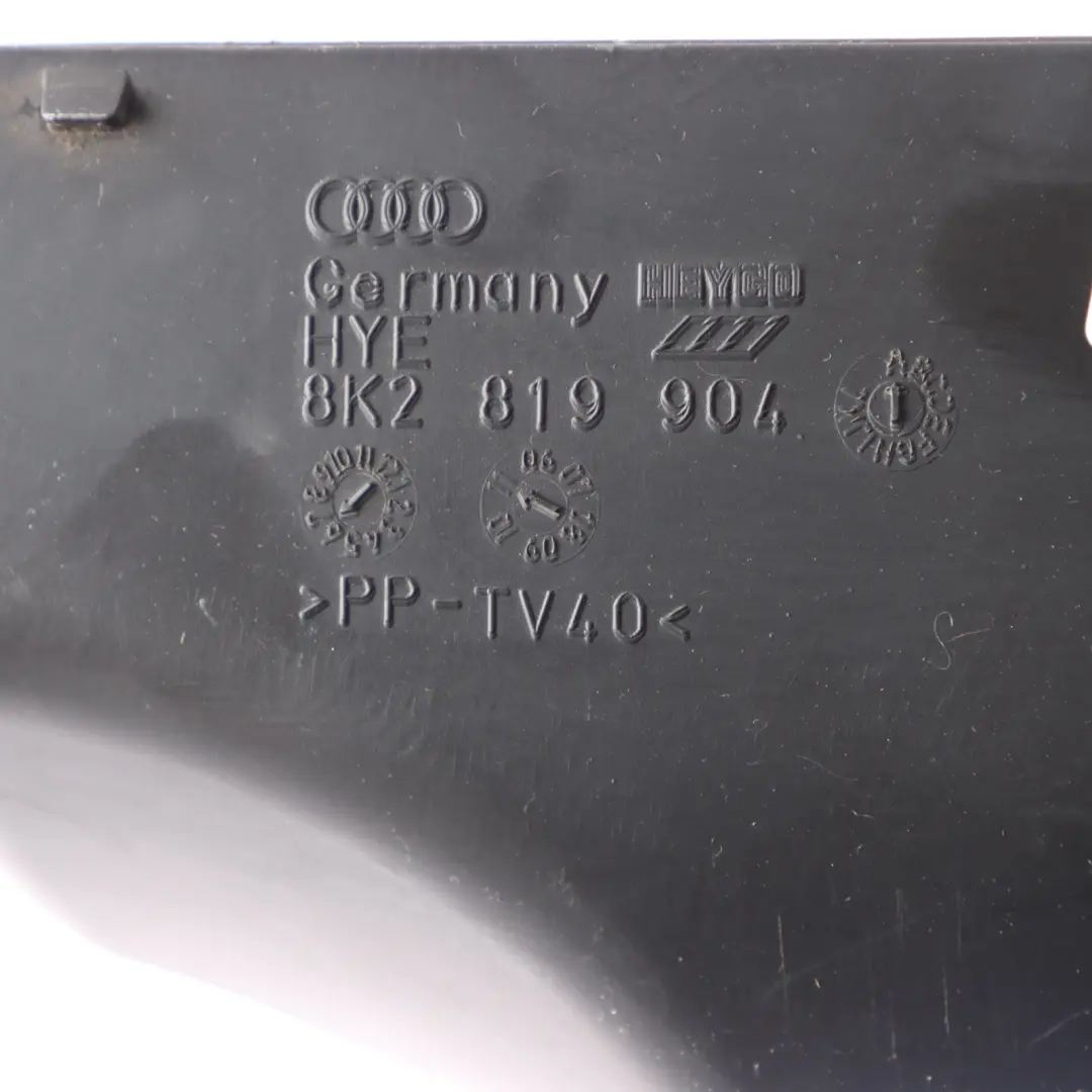 CAUA Heater Air Intake Duct Channel to Audi S5 8T 4.2 FSI with Part number 8K2819904A Audi S5 8T 4.2 FSI CAUA Heater Air Intake Duct Channel - SKU RHD-8K2819904A - Part number 8K2819904A