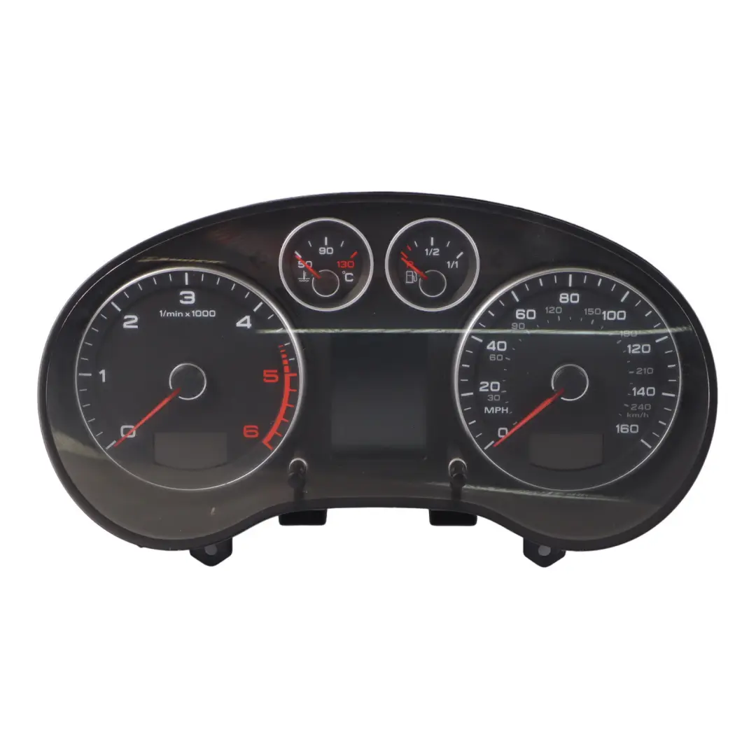 Audi A3 8P 2.0 TDI Diesel Instrument Cluster Speedo Clocks Manual - SKU RHD-8P0920982J - Part number 8P0920982J