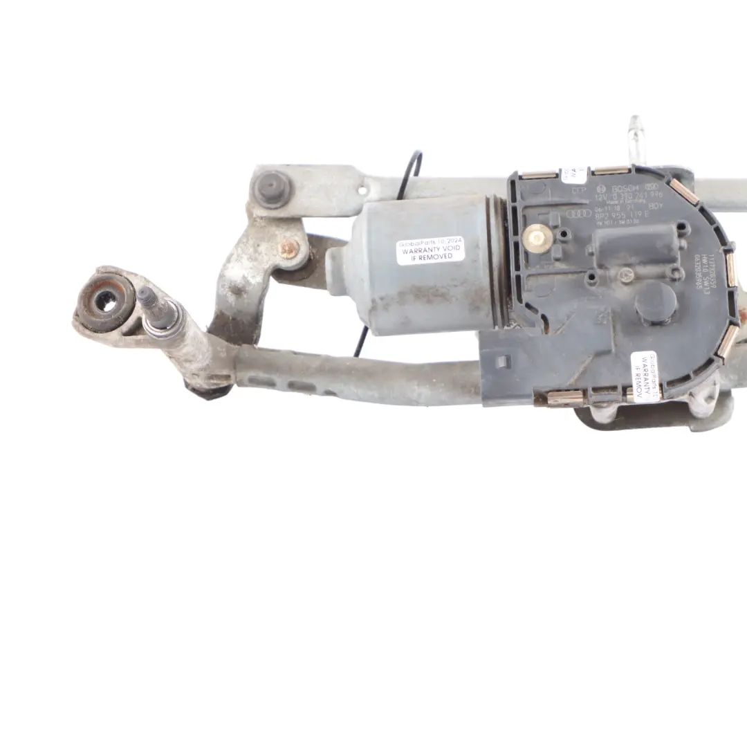 Audi A3 8P Front Wiper Windscreen Motor Linkage Mechanism - SKU RHD-8P2955023K - Part number 8P2955023K