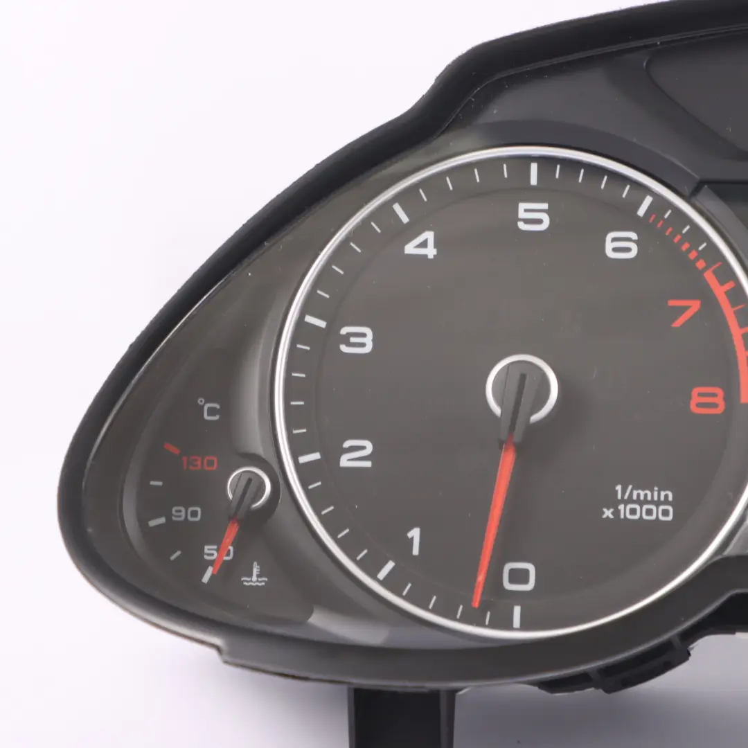 Audi Q5 8R Petrol Instrument Cluster Speedo Meter Clocks Manual - SKU RHD-8R0920980R - Part number 8R0920980R