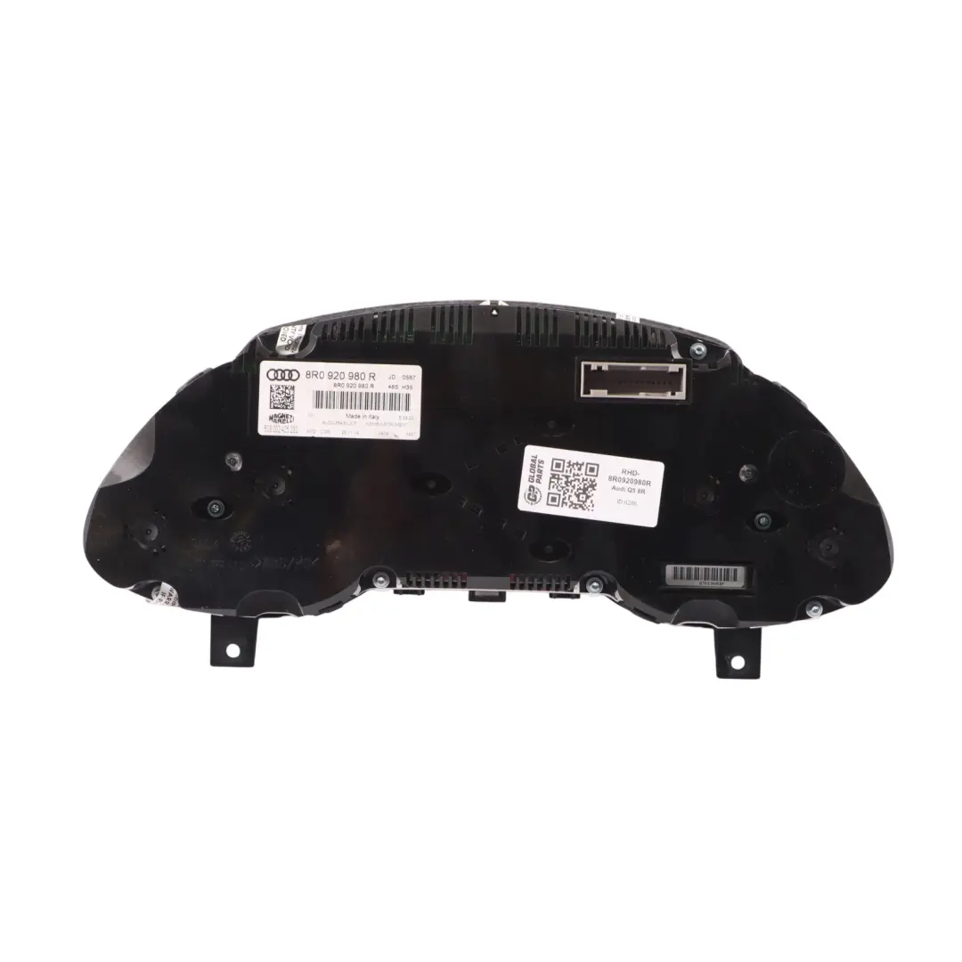 Audi Q5 8R Petrol Instrument Cluster Speedo Meter Clocks Manual - SKU RHD-8R0920980R - Part number 8R0920980R