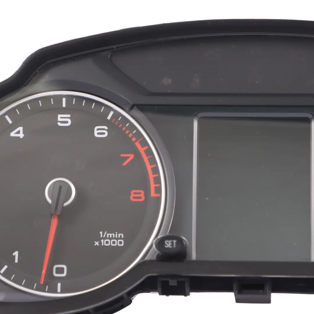 Audi Q5 8R Petrol Instrument Cluster Speedo Meter Clocks Manual - SKU RHD-8R0920980R - Part number 8R0920980R