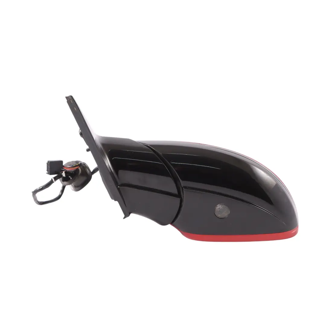 Audi Q5 8R Electric Mirror Wing Glass Left N/S Volcano Red Y3M - SKU RHD-8R2857409AN-VRE - Part number 8R2857409AN