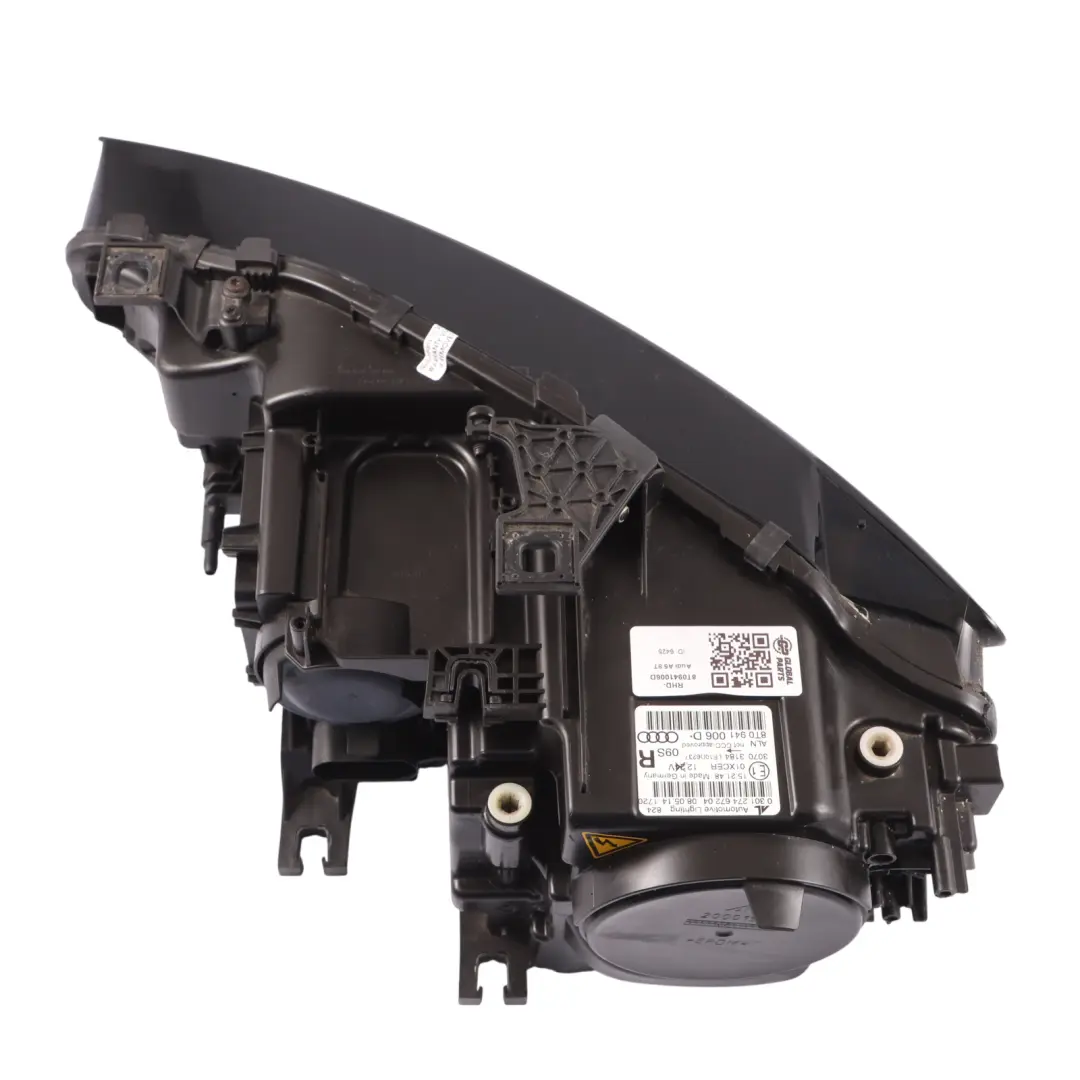 Headlight Headlamp Lamp Light Front Right O/S to Audi A5 8T with Part number 8T0941006D Audi A5 8T Headlight Headlamp Lamp Light Front Right O/S - SKU RHD-8T0941006D - Part number 8T0941006D