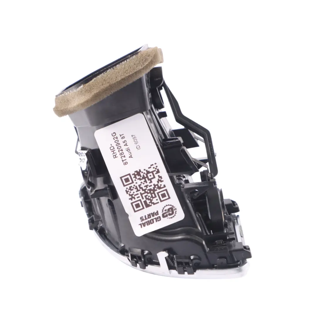 Front Dashboard Right O/S Air Vent Grille Driver's Side to Audi A5 8T with Part number 8T2820902G Audi A5 8T Front Dashboard Right O/S Air Vent Grille Driver's Side - SKU RHD-8T2820902G - Part number 8T2820902G