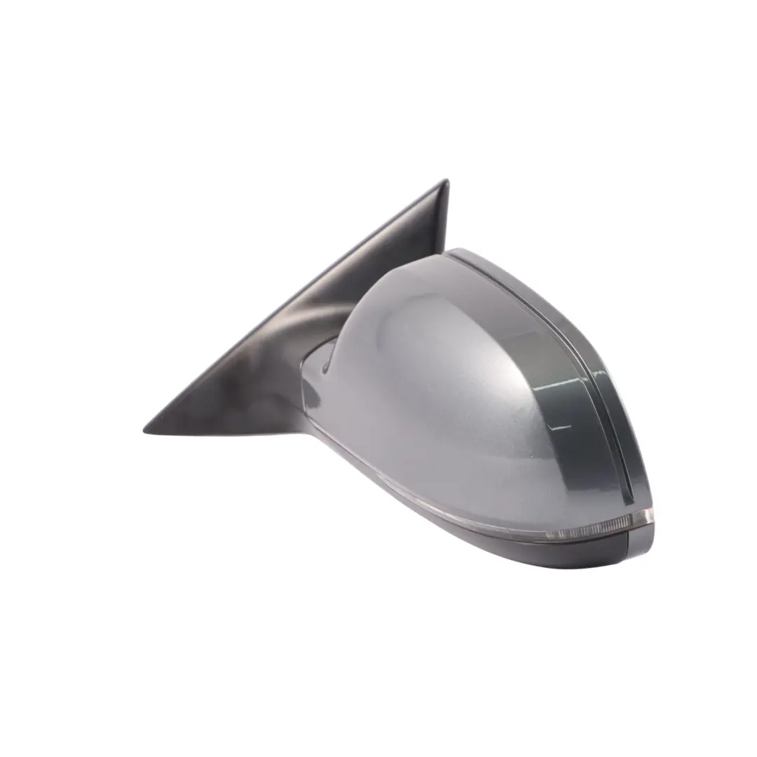 Audi A5 8T Front Mirror Wing Door Electric Left N/S Monsoon Grey X7R - SKU RHD-8T2857409AF-MOG - Part number 8T2857409AF