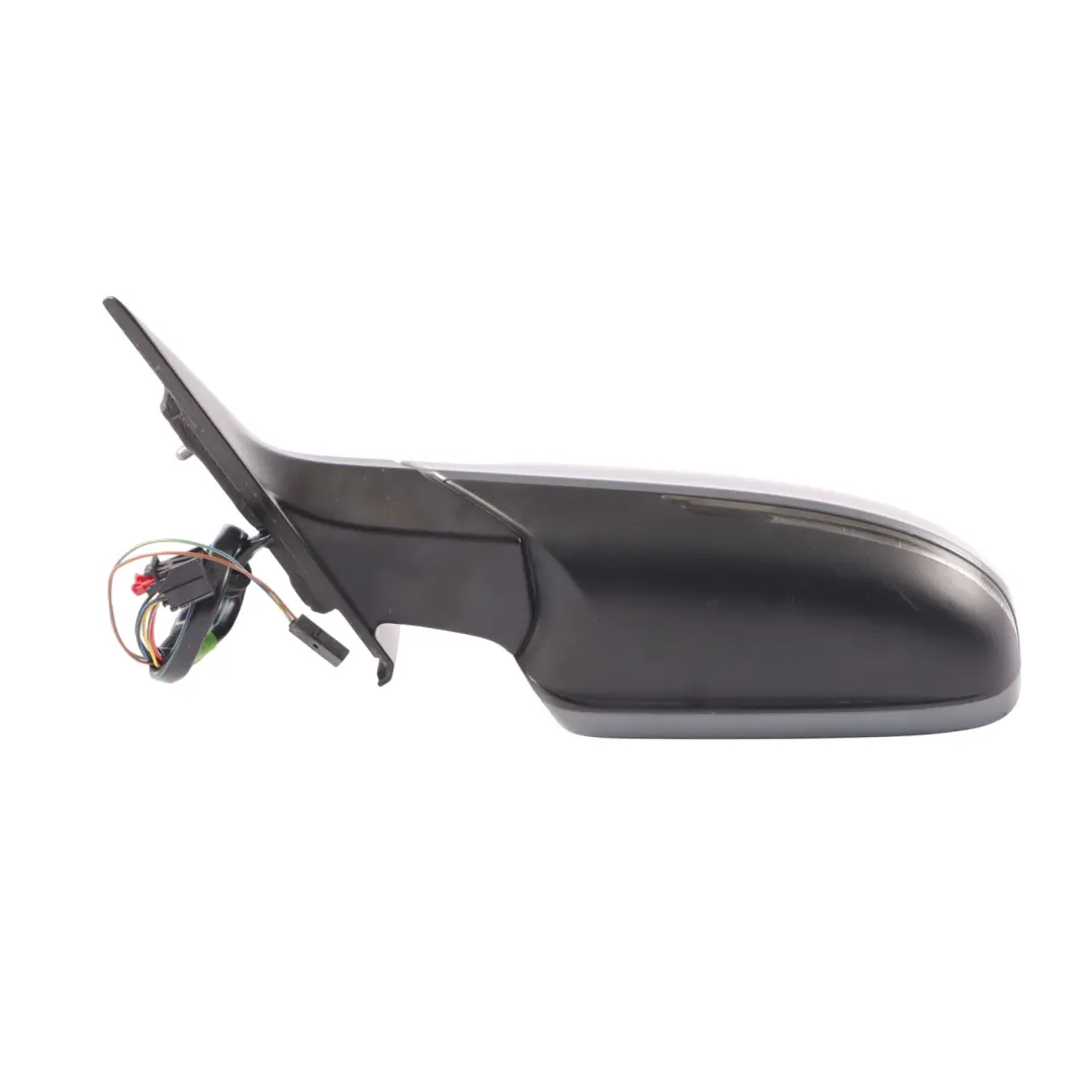 Audi A5 8T Front Mirror Wing Door Electric Left N/S Monsoon Grey X7R - SKU RHD-8T2857409AF-MOG - Part number 8T2857409AF