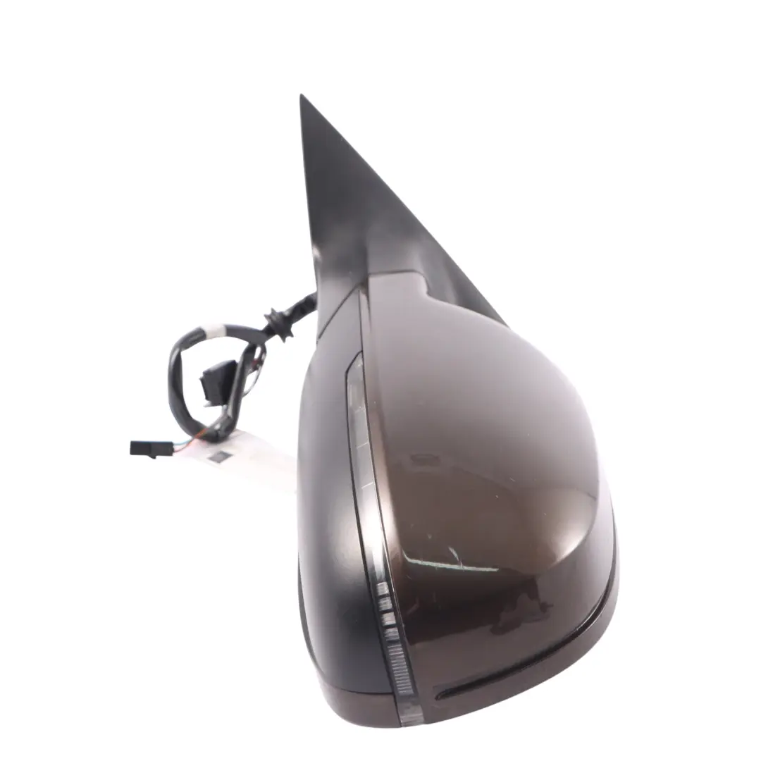 Front Mirror Wing Door Left N/S Teak Brown Metallic Z8W 8T2857409AF to Audi A5 8T with Part number 8T2857409AF-TBR Audi A5 8T Front Mirror Wing Door Left N/S Teak Brown Metallic Z8W 8T2857409AF - SKU RHD-8T2857409AF-TBR - Part number 8T2857409AF-TBR