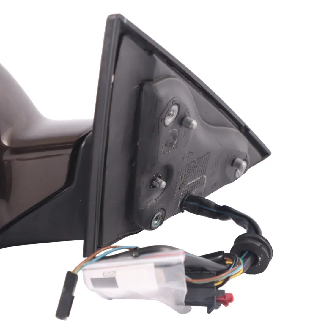 Audi A5 8T Front Mirror Wing Door Left N/S Teak Brown Metallic Z8W 8T2857409AF - SKU RHD-8T2857409AF-TBR - Part number 8T2857409AF-TBR