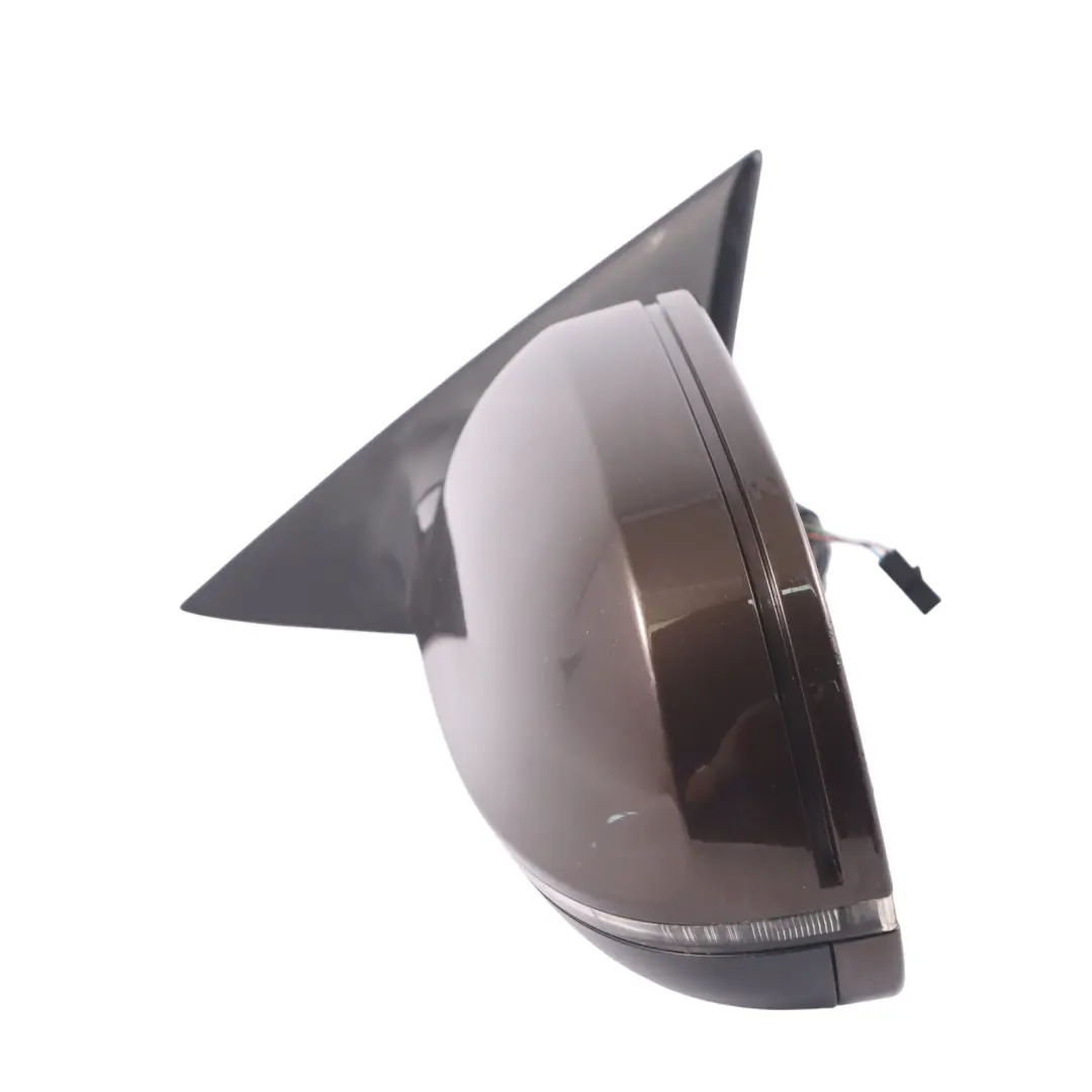 Audi A5 8T Front Mirror Wing Door Left N/S Teak Brown Metallic Z8W 8T2857409AF - SKU RHD-8T2857409AF-TBR - Part number 8T2857409AF-TBR