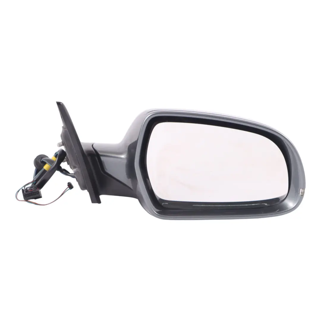 Audi A5 8T Front Mirror Wing Door Right O/S Monsoon Grey X7R - SKU RHD-8T2857410AF-MOG - Part number 8T2857410AF