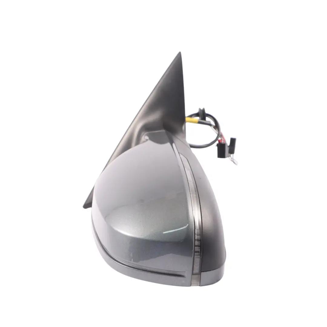 Front Mirror Wing Door Right O/S Monsoon Grey X7R to Audi A5 8T with Part number 8T2857410AF Audi A5 8T Front Mirror Wing Door Right O/S Monsoon Grey X7R - SKU RHD-8T2857410AF-MOG - Part number 8T2857410AF