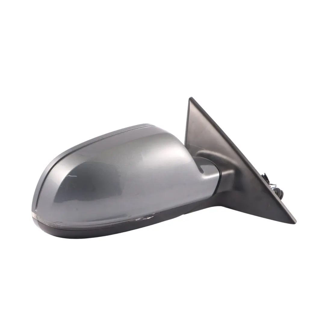 Front Mirror Wing Door Right O/S Monsoon Grey X7R to Audi A5 8T with Part number 8T2857410AF Audi A5 8T Front Mirror Wing Door Right O/S Monsoon Grey X7R - SKU RHD-8T2857410AF-MOG - Part number 8T2857410AF