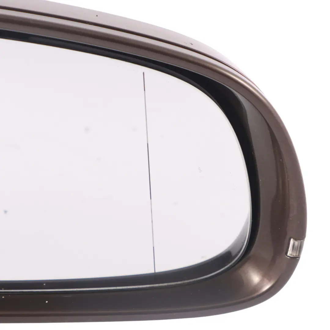 Audi A5 8T Front Mirror Wing Door Right O/S Teak Brown Metallic Z8W 8T2857410AF - SKU RHD-8T2857410AF-TBR - Part number 8T2857410AF-TBR