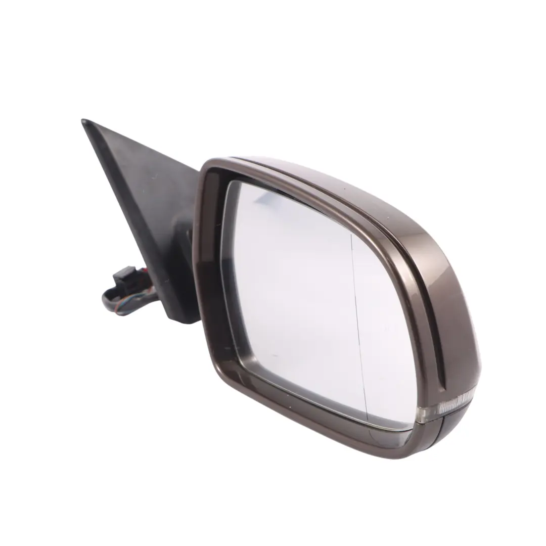 Audi A5 8T Front Mirror Wing Door Right O/S Teak Brown Metallic Z8W 8T2857410AF - SKU RHD-8T2857410AF-TBR - Part number 8T2857410AF-TBR