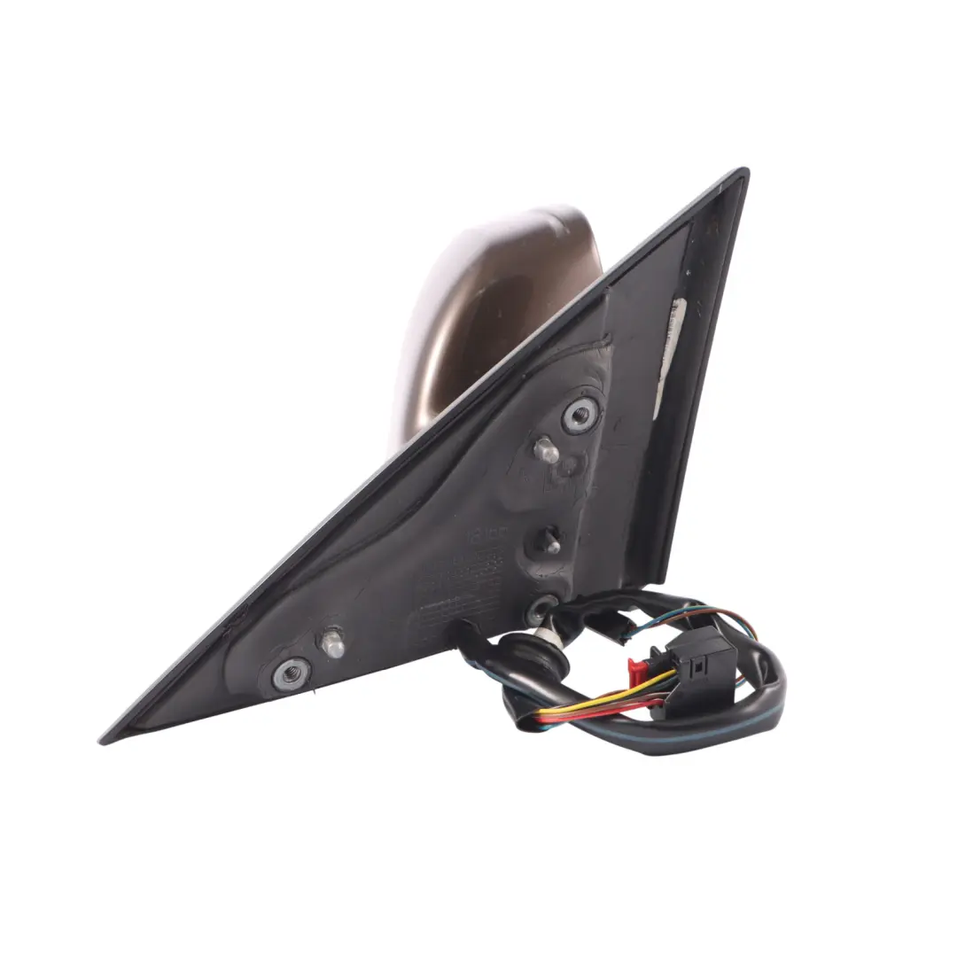 Audi A5 8T Front Mirror Wing Door Right O/S Teak Brown Metallic Z8W 8T2857410AF - SKU RHD-8T2857410AF-TBR - Part number 8T2857410AF-TBR