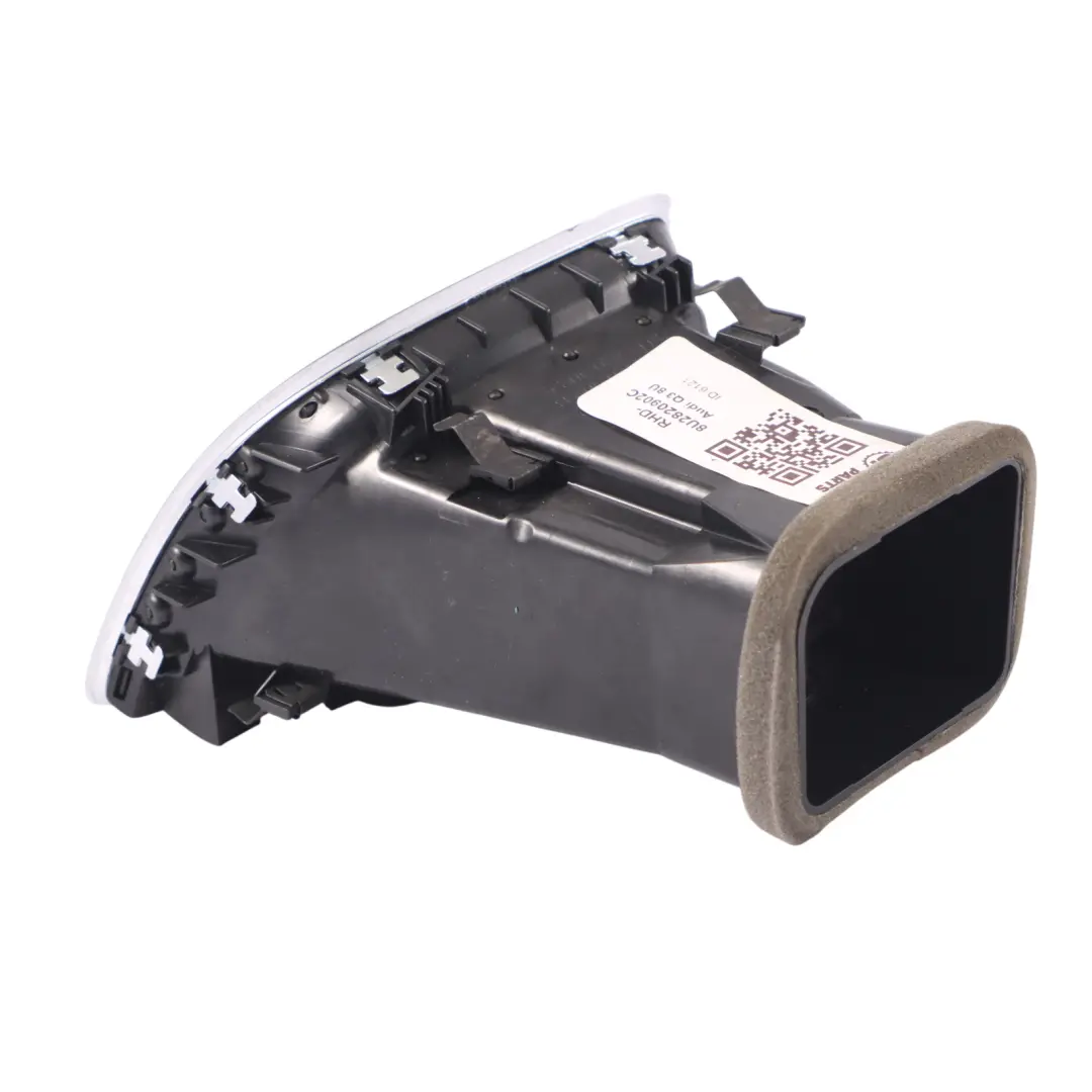 Audi Q3 8U Fresh Air Vent Right O/S Dashboard Trim Panel Black - SKU RHD-8U2820902C - Part number 8U2820902C