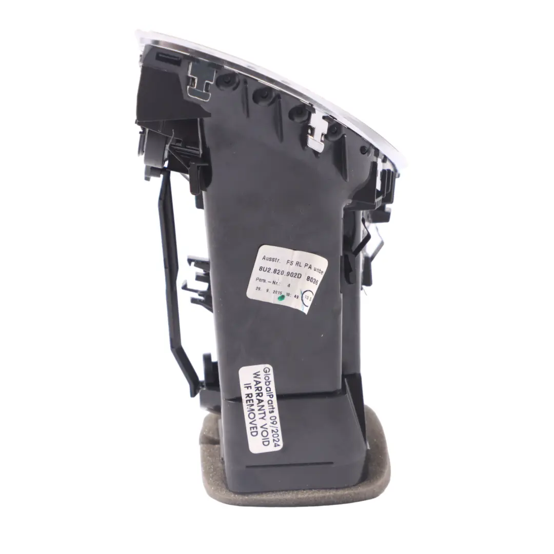 Front Dashboard Air Vent Grille Panel Right O/S to Audi Q3 8U with Part number 8U2820902D Audi Q3 8U Front Dashboard Air Vent Grille Panel Right O/S - SKU RHD-8U2820902D - Part number 8U2820902D