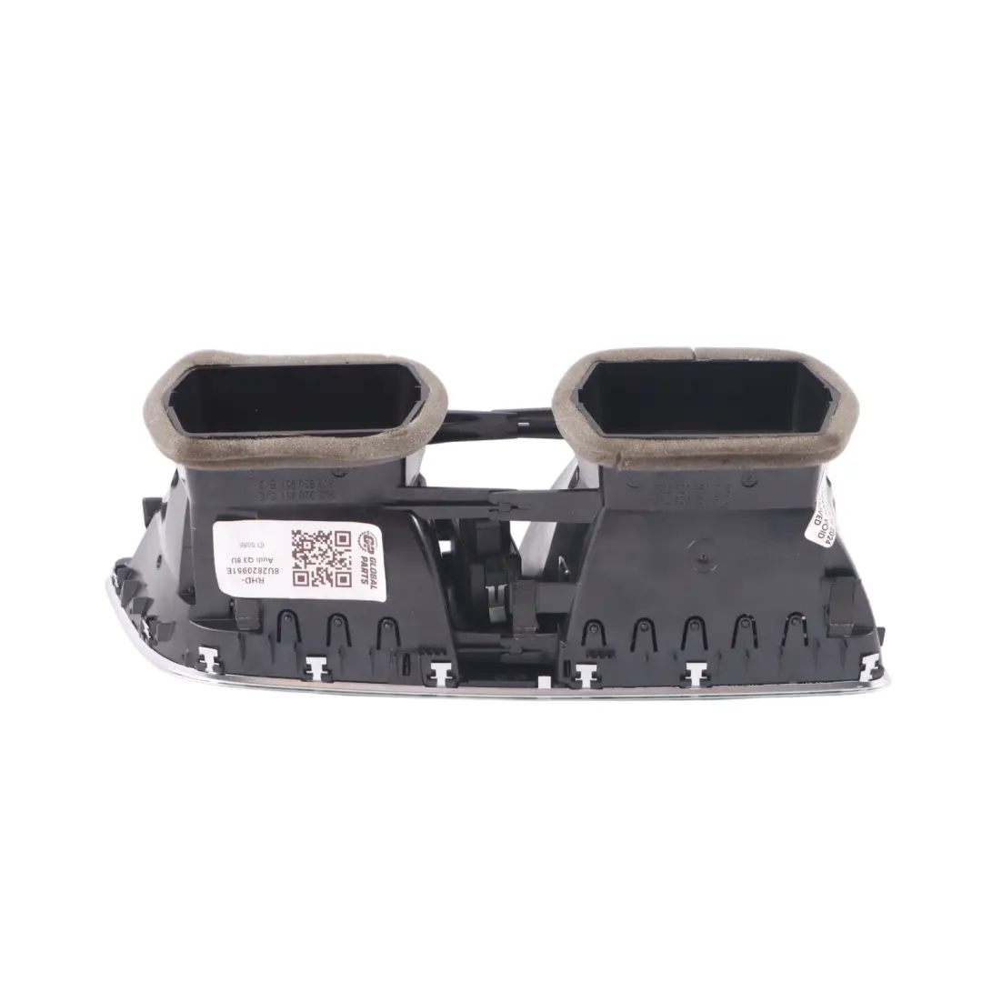 Audi Q3 8U Dashboard Centre Air Vent Front Grille Cover Hazard Switch - SKU RHD-8U2820951E - Part number 8U2820951E