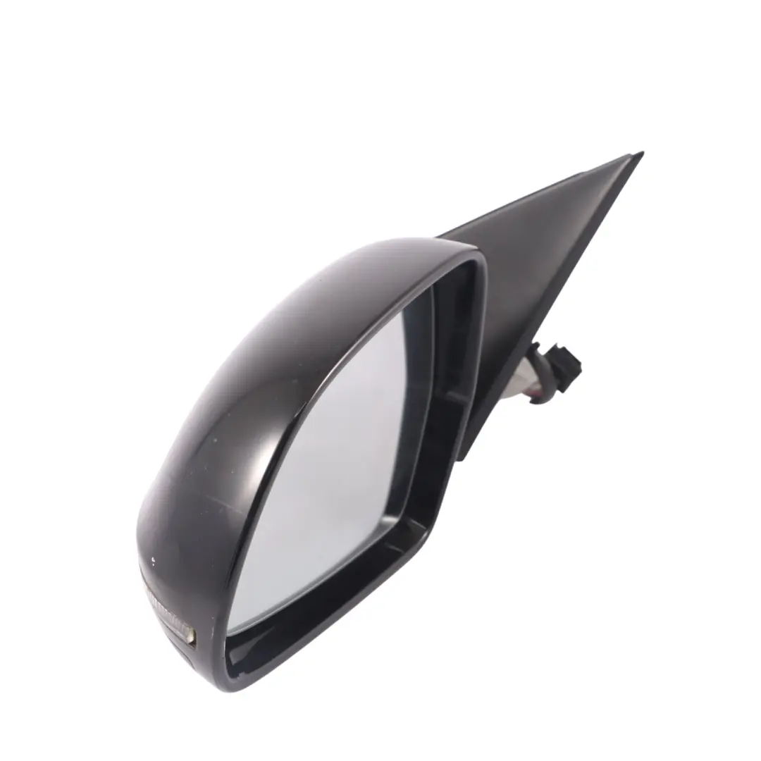 Audi Q3 8U Wing Mirror Door Left N/S Power Fold Outside Brilliant Black - LY9B - SKU RHD-8U2857409G-BBL - Part number 8U2857409G