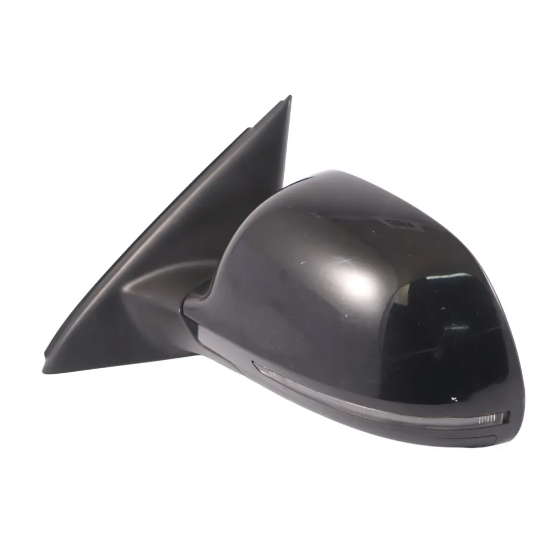 Audi Q3 8U Wing Mirror Door Left N/S Power Fold Outside Brilliant Black - LY9B - SKU RHD-8U2857409G-BBL - Part number 8U2857409G