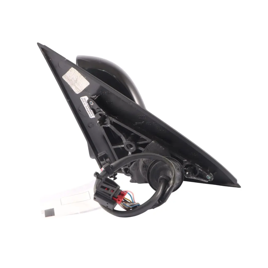 Wing Mirror Door Left N/S Power Fold Outside Brilliant Black - LY9B to Audi Q3 8U with Part number 8U2857409G Audi Q3 8U Wing Mirror Door Left N/S Power Fold Outside Brilliant Black - LY9B - SKU RHD-8U2857409G-BBL - Part number 8U2857409G