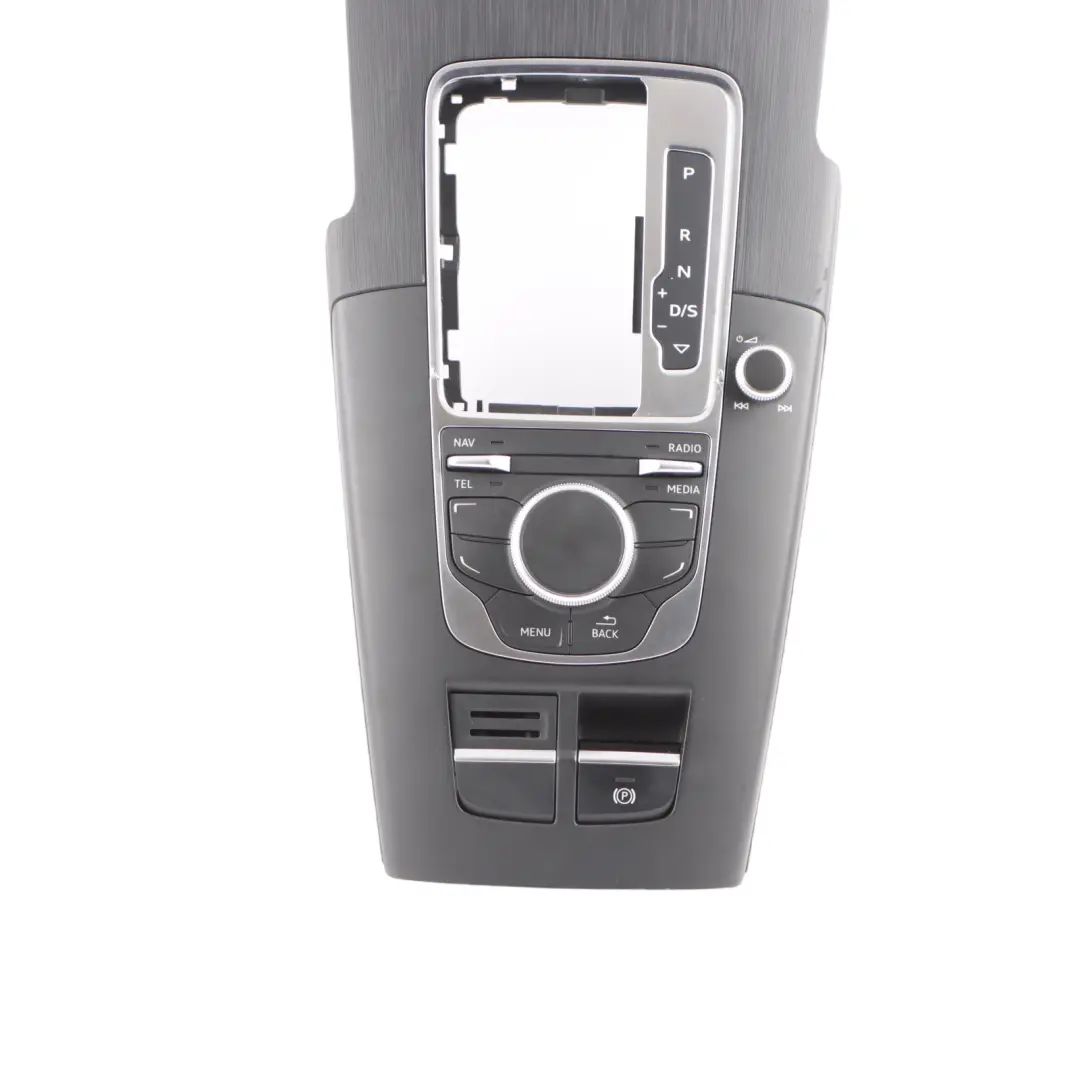 Media Sat Nav Controller Center Console Trim Cup Holder Automatic to Audi A3 8V with Part number 8V0919614BJ Audi A3 8V Media Sat Nav Controller Center Console Trim Cup Holder Automatic - SKU RHD-8V0919614BJ-1 - Part number 8V0919614BJ