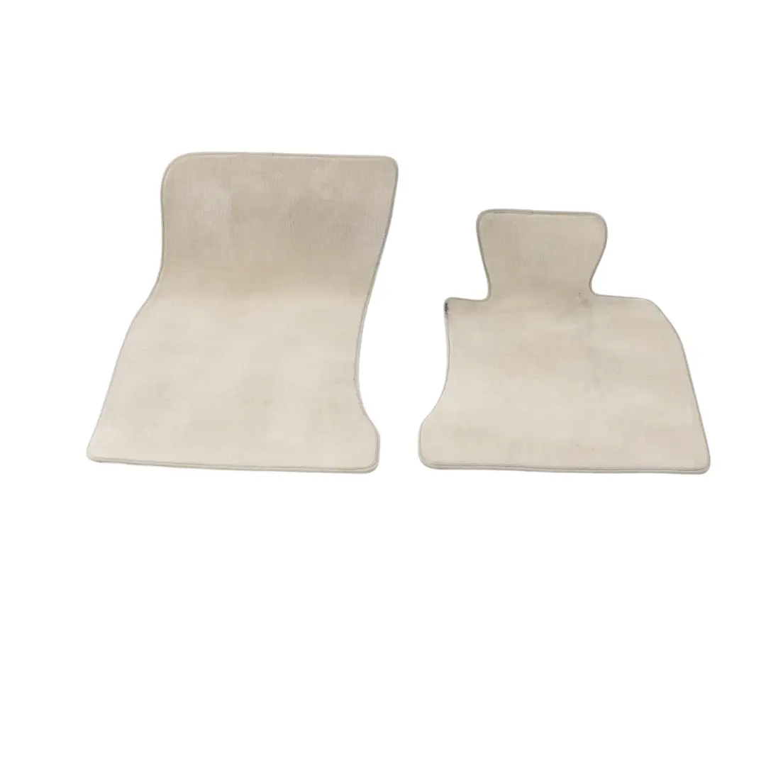 Floor Mats Interior Velours Front Rear Footwell Cover Set Beige to BMW E60 E61 with Part number 9117182 BMW E60 E61 Floor Mats Interior Velours Front Rear Footwell Cover Set Beige - SKU RHD-9117182 - Part number 9117182