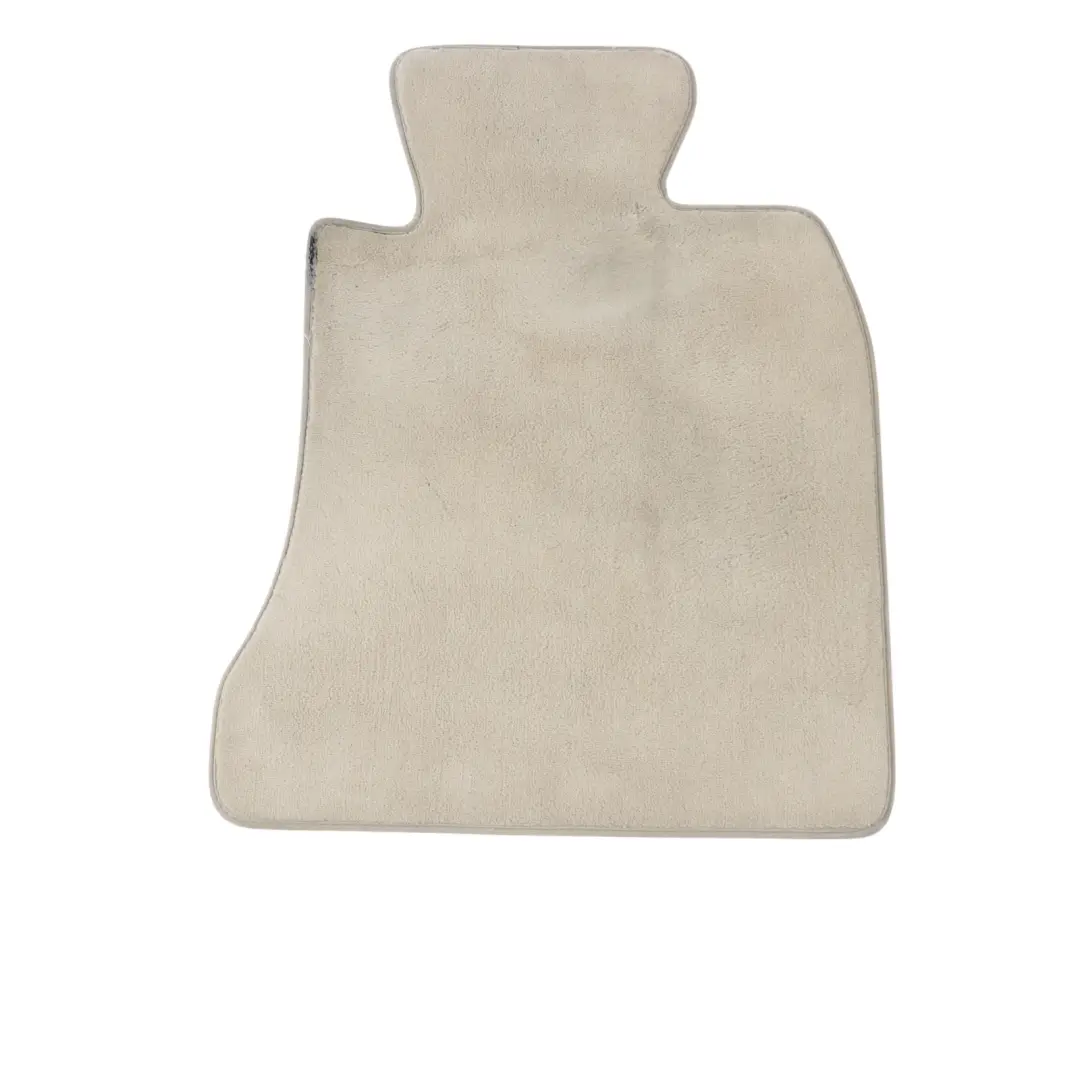 BMW E60 E61 Floor Mats Interior Velours Front Rear Footwell Cover Set Beige - SKU RHD-9117182 - Part number 9117182