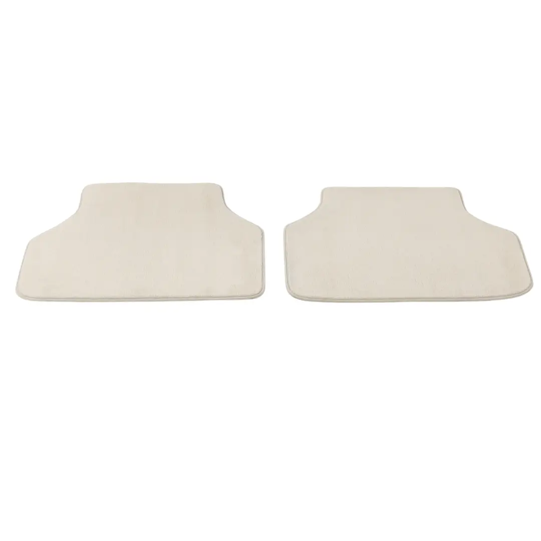 BMW E60 E61 Floor Mats Interior Velours Front Rear Footwell Cover Set Beige - SKU RHD-9117182 - Part number 9117182