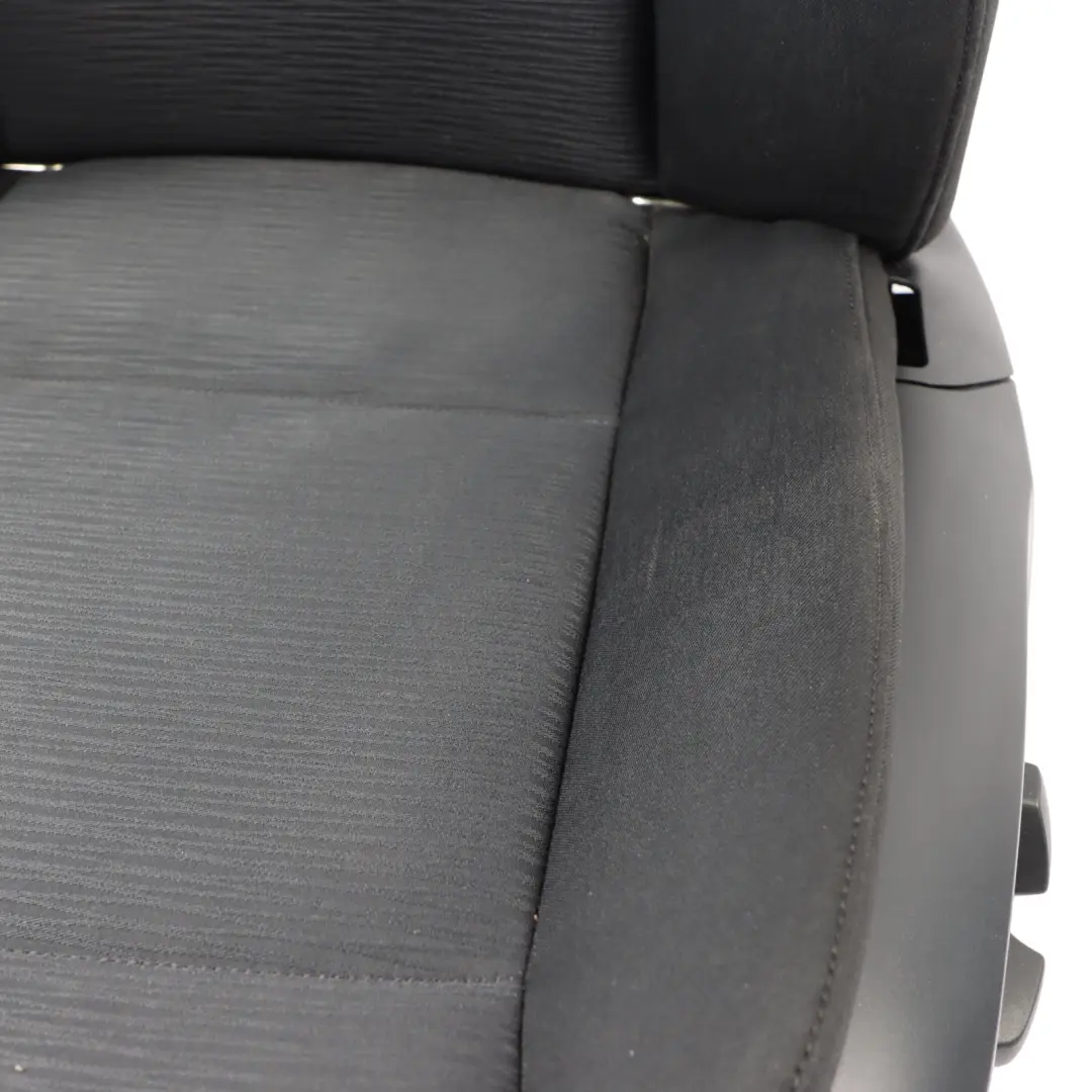BMW E87 LCI Front Seat Left N/S Memory Electric Cloth Fabric Elektra Anthracite - SKU RHD-9127279-3 - Part number 9127279