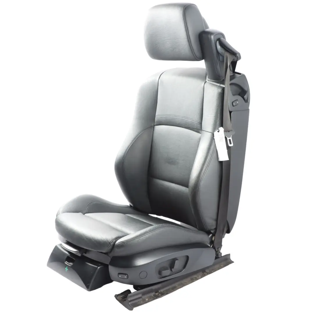 BMW E93 Cabrio Convertible Sport Heated Black Leather Front Left N/S Seat Memory - SKU rhd-9148871 - Part number 9148871