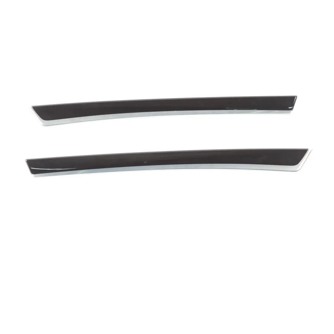 Dashboard Strip Trim Dash Cup Holder Cover Panel Perlglanz Chrom Set to BMW F10 F11 with Part number 9192934 BMW F10 F11 Dashboard Strip Trim Dash Cup Holder Cover Panel Perlglanz Chrom Set - SKU rhd-9192934-1 - Part number 9192934