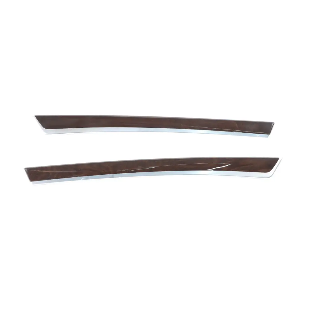 BMW F10 Dashboard Cover Decor Strip Trim Fine Wood Perlglanz Chrom Set - SKU RHD-9192940-1 - Part number 9192940