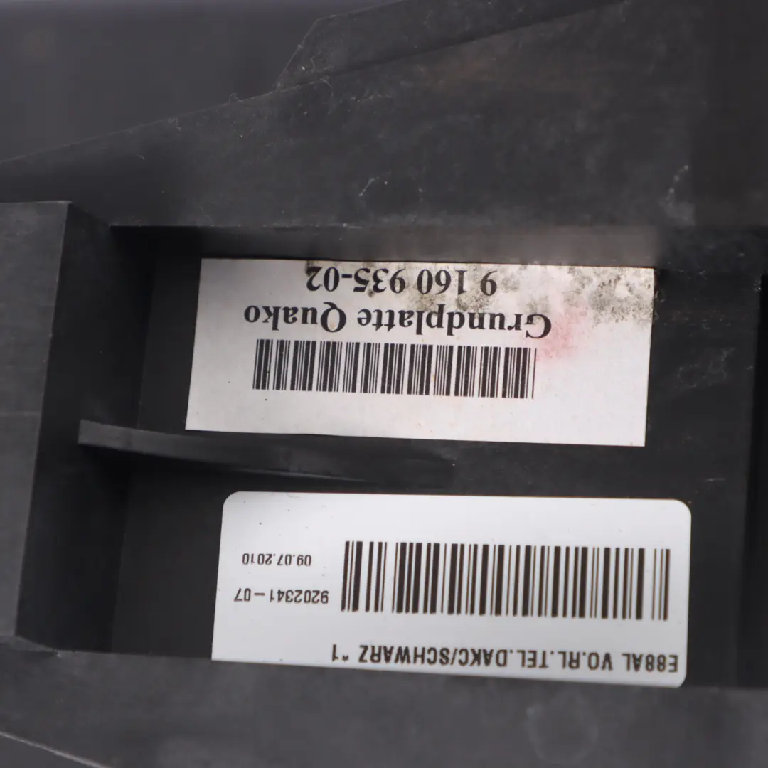 Centre Console Arm Rest Armrest Black Trim Cover to BMW E88 Convertible with Part number 9202341 BMW E88 Convertible Centre Console Arm Rest Armrest Black Trim Cover - SKU RHD-9202341-2 - Part number 9202341