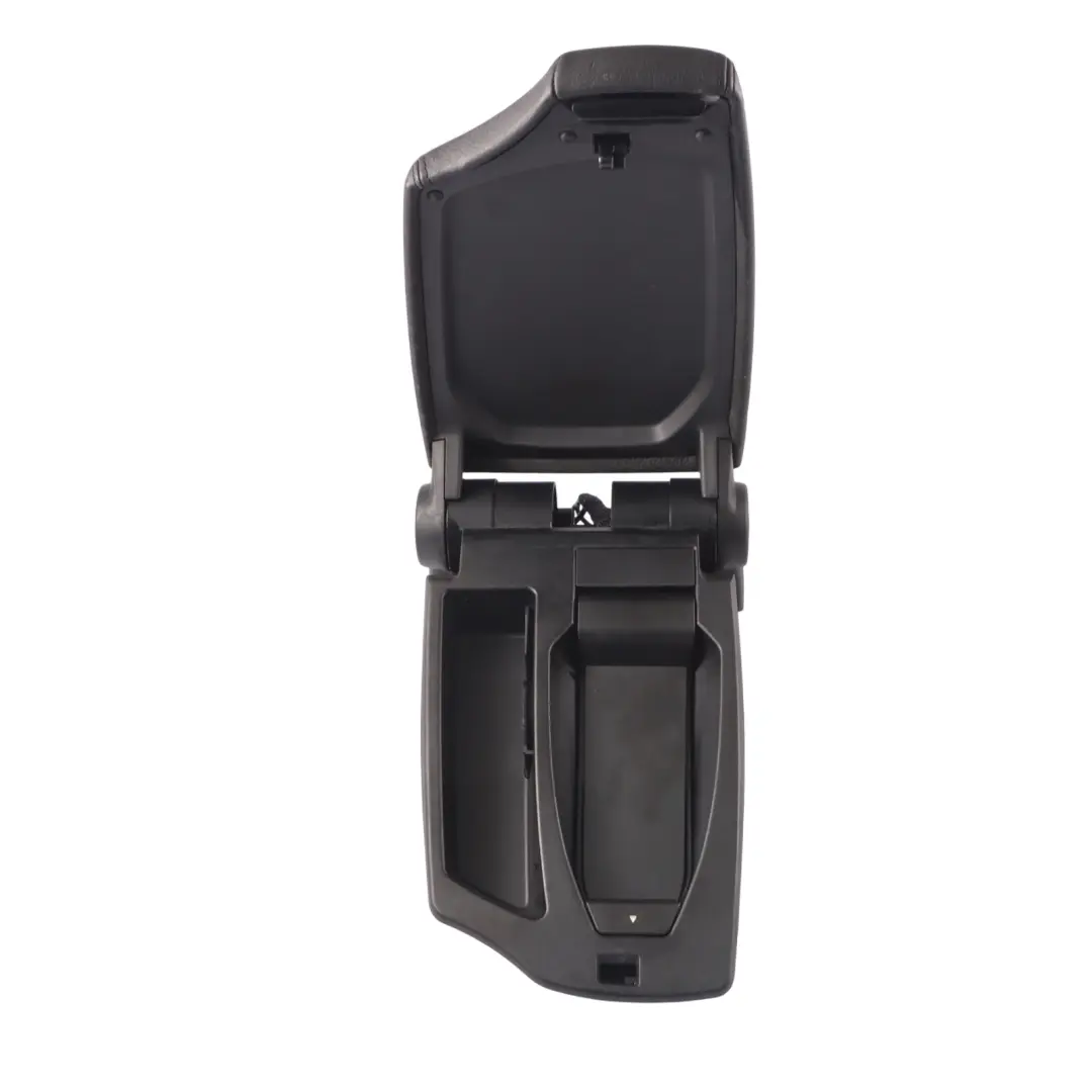 Centre Console Arm Rest Armrest Black Trim Cover to BMW E88 Convertible with Part number 9202341 BMW E88 Convertible Centre Console Arm Rest Armrest Black Trim Cover - SKU RHD-9202341-2 - Part number 9202341