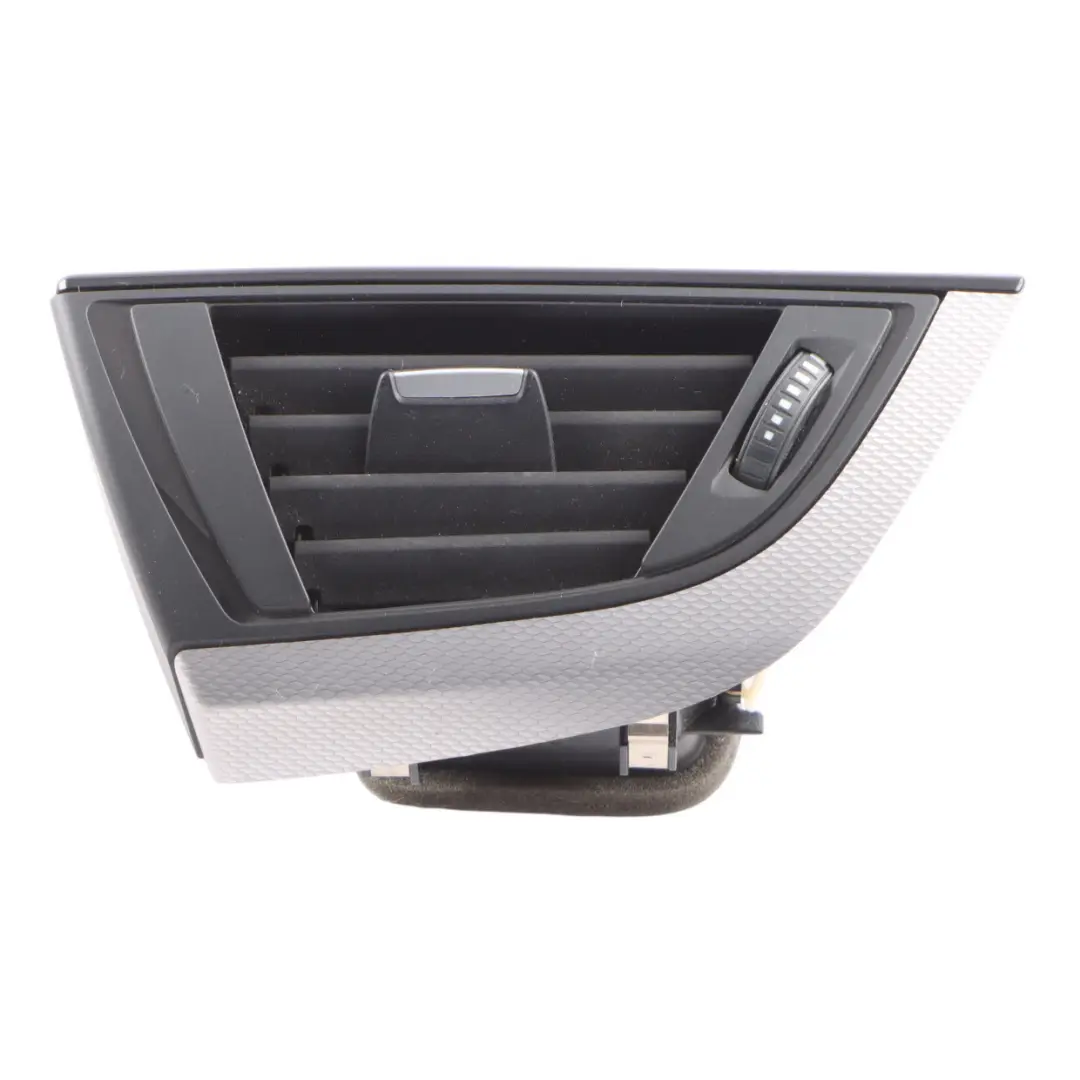 Dashboard Air Vent BMW F20 F21 F22 Right O/S Driver Side Silver Black to with Part number 9205356 Dashboard Air Vent BMW F20 F21 F22 Right O/S Driver Side Silver Black - SKU RHD-9205356-11 - Part number 9205356