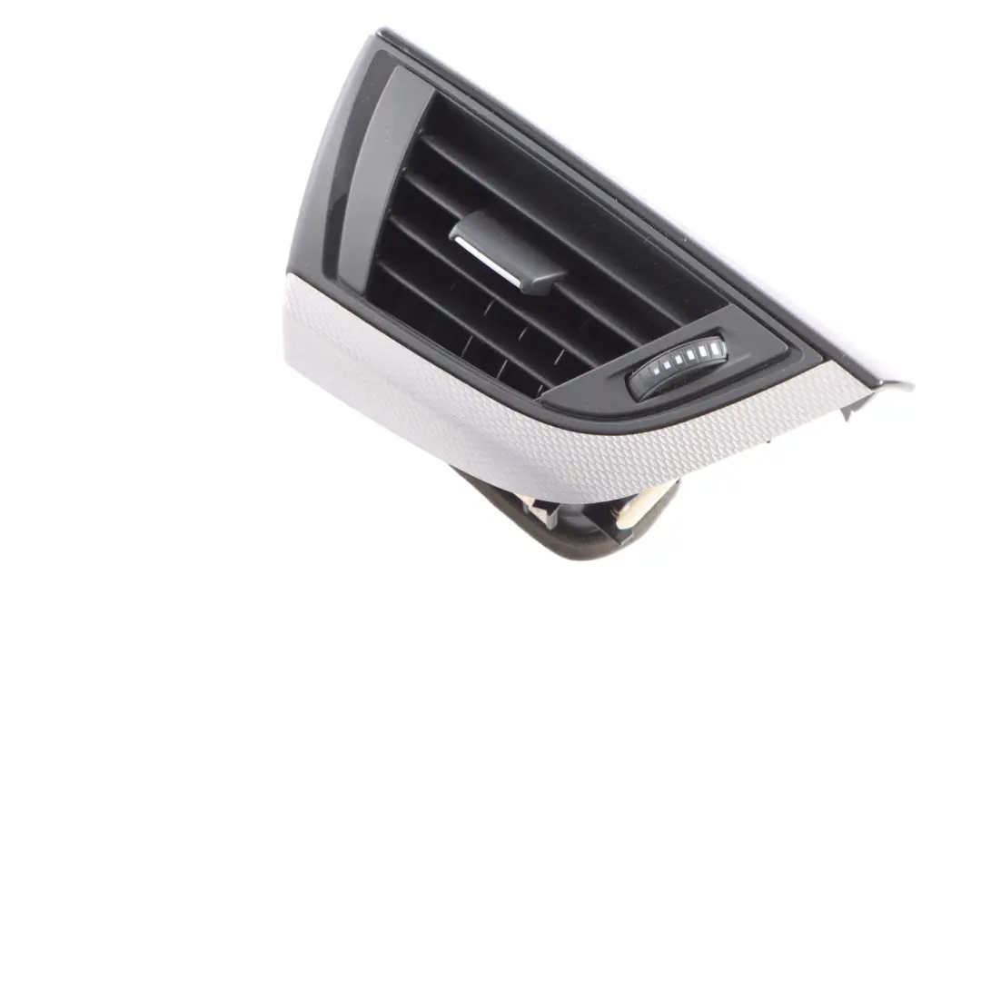 Dashboard Air Vent BMW F20 F21 F22 Right O/S Driver Side Silver Black to with Part number 9205356 Dashboard Air Vent BMW F20 F21 F22 Right O/S Driver Side Silver Black - SKU RHD-9205356-11 - Part number 9205356