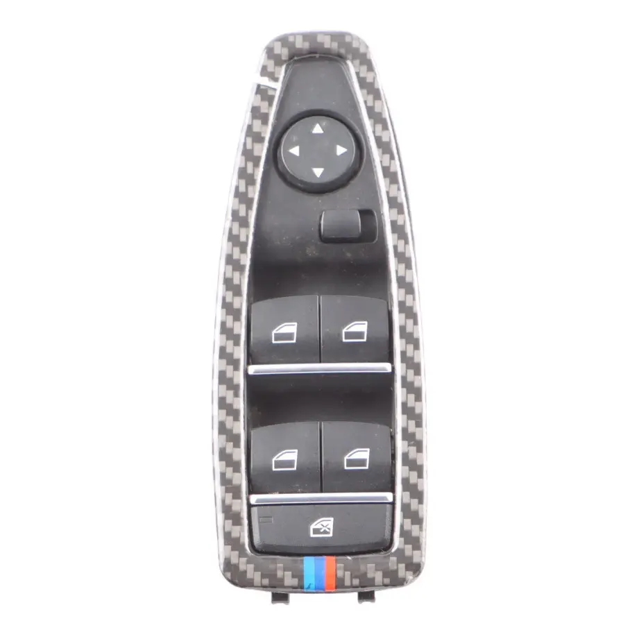 Switch Window Lifter Right Driver Side O/S M Carbon Look 7283832 to BMW F20 F30 with Part number 9208110 BMW F20 F30 Switch Window Lifter Right Driver Side O/S M Carbon Look 7283832 - SKU rhd-9208110-2 - Part number 9208110