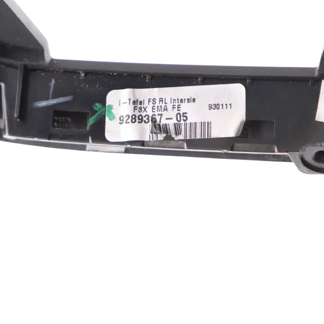  Dashboard Trim BMW F32 F33 F36 Driver l-panel Ashgrain Perlglanz Chrome Acccents - SKU RHD-9289367 - Part number 9289367