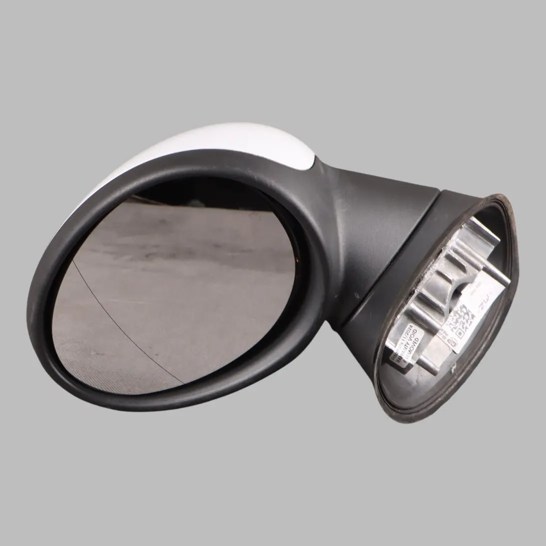 Mini R60 Door Wing Mirror Heated Left N/S Outside 5 Pins White 9805061