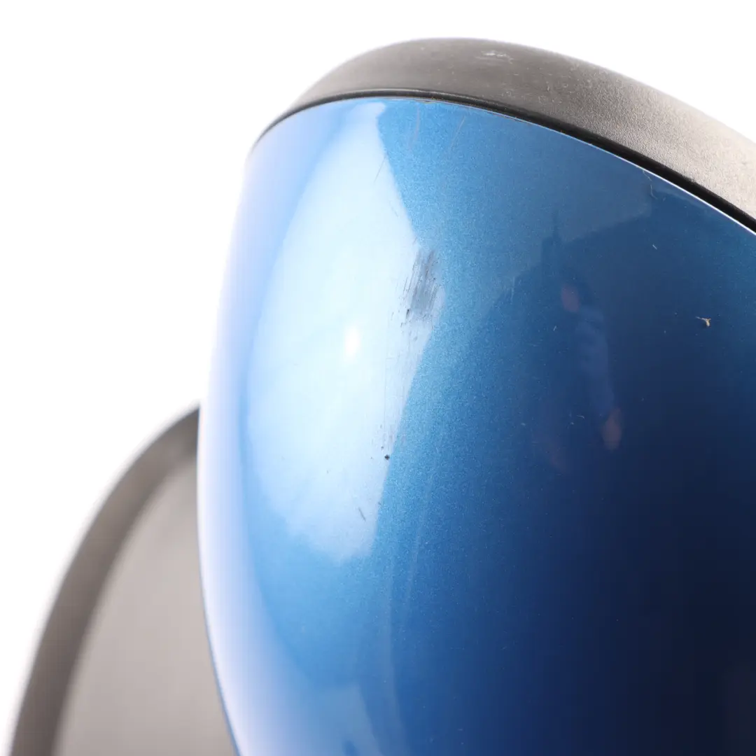 Wing Mirror Mini R60 R61 Heated Right O/S Outside Blue Metallic - B14 to with Part number 9805062 Wing Mirror Mini R60 R61 Heated Right O/S Outside Blue Metallic - B14 - SKU RHD-9805062-TBM - Part number 9805062