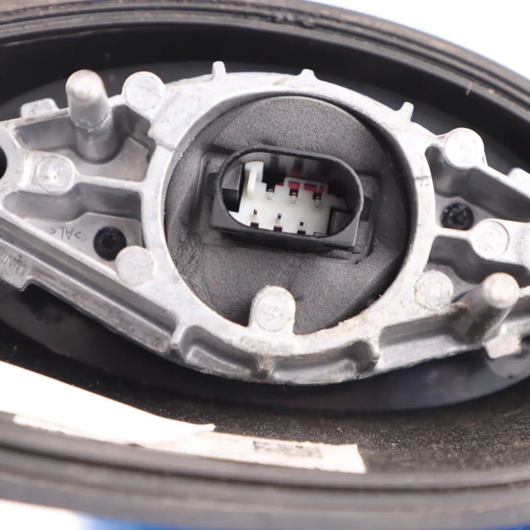 Wing Mirror Mini R60 R61 Heated Right O/S Outside Blue Metallic - B14 to with Part number 9805062 Wing Mirror Mini R60 R61 Heated Right O/S Outside Blue Metallic - B14 - SKU RHD-9805062-TBM - Part number 9805062